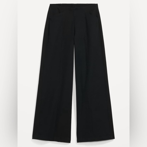 NWOT! Black High-Waisted Pull-On Pixie Wide-Leg Pants for Women - Multiple 💜 - Picture 4 of 16